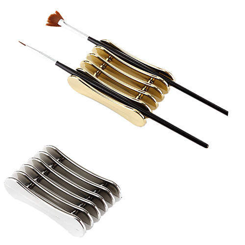 

5-grid-nail-art-penholder-nails-salon-brush-rack-accessory-carving-uv-gel-crystal-pen-carrier-storage-manicure-tool-stand-holder