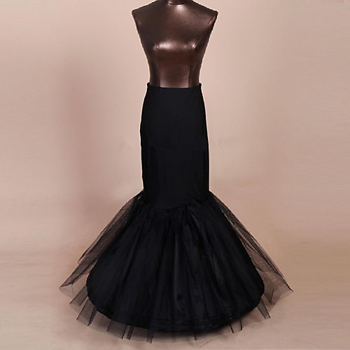 

Wedding / Special Occasion Slips Nylon / Tulle / Polyester Floor-length / Tea-Length Mermaid and Trumpet Gown Slip with