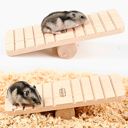

Chinchillas Mouse Hamster Toys Exercise Wheels Portable Wood