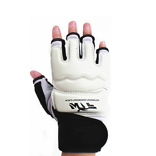 

Boxing Gloves For Boxing Fingerless Gloves Protective PU(Polyurethane) White