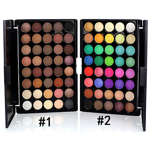 

Eyeshadow Palette Eyeshadow Brush Matte Shimmer Glitter Shine makeup Eye Face Waterproof Coloured gloss Long Lasting 40 Colors Cosmetic Grooming Supplies