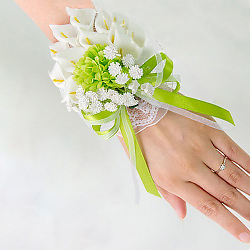 

Wedding Flowers Bouquets / Wrist Corsages / Unique Wedding Décor Wedding / Special Occasion / Party / Evening Material / Lace / Satin 0-20cm