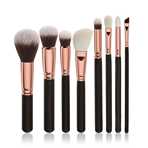 

Professional Makeup Brushes Makeup Brush Set 8pcs Professional Full Coverage Synthetic Hair Wood Makeup Brushes for Blush Brush Foundation Brush Eyeshadow Brush Concealer Brush Contour Brush Makeup