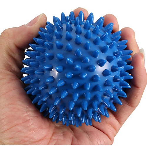 

1Pcs 9Cm Hand Massage Ball Pvc Foot Hedgehog Ball Sensory Training Grip The Ball Portable Physiotherapy Ball Color Random