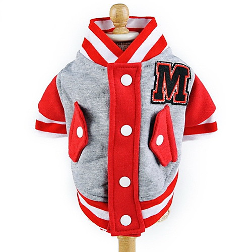 

Cat Dog Sweater Sweatshirt Puppy Clothes Color Block Fashion Sports Winter Dog Clothes Puppy Clothes Dog Outfits Yellow Red Blue Costume for Girl and Boy Dog Cotton XS S M L XL