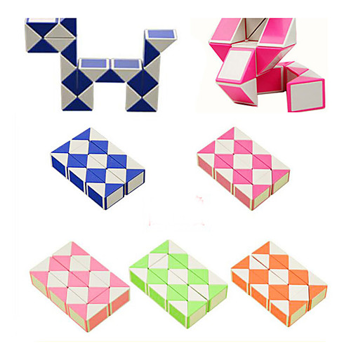 

Speed Cube Set Magic Cube IQ Cube Snake Cube 333 Tangram Snake Cube Educational Toy Puzzle Cube Smooth Sticker Kid's Children's Toy Unisex Boys' Girls' Gift