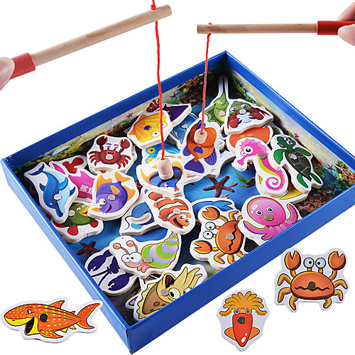 

Building Blocks Fishing Toy Educational Toy Building Bricks Fish Magnetic Classic Building Toys Boys' Girls' Toy Gift / Kid's / Kids