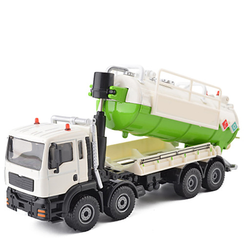 

1:50 Metalic Garbage Recycling Truck Toy Truck Construction Vehicle Toy Car Pull Back Vehicle Excavating Machinery Unisex Boys' Girls' Kid's Car Toys / 14 years