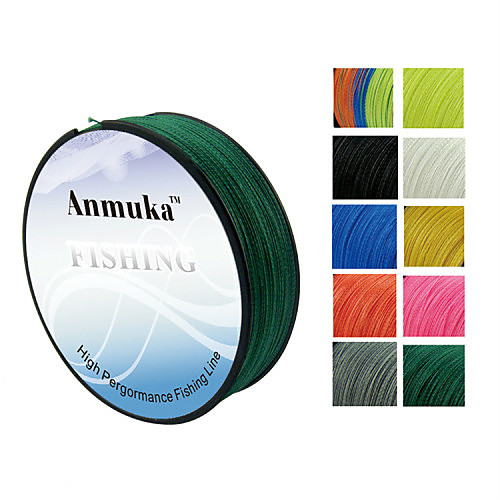 

PE Braided Line / Dyneema / Superline 4 Strands 100M / 110 Yards PE Abrasion Resistant