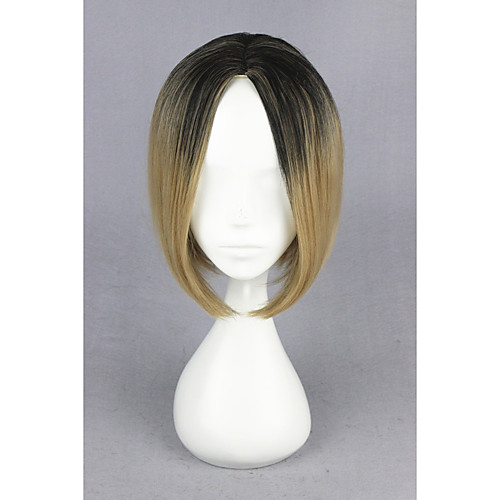

Cosplay Costume Wig Synthetic Wig Straight Straight Wig Blonde Short Blonde Synthetic Hair Women's Blonde