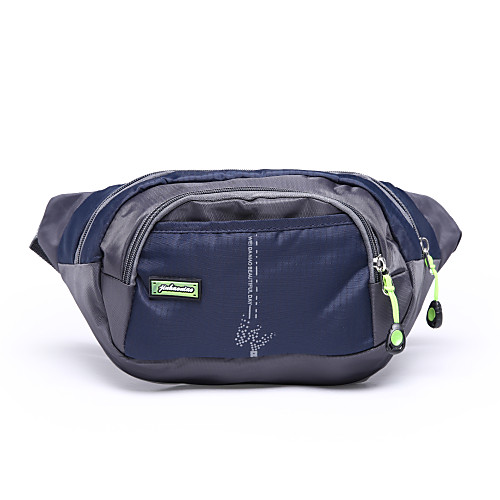 

3 L Waist Bag / Waistpack Multifunctional Outdoor Purple Dark Navy Fuchsia