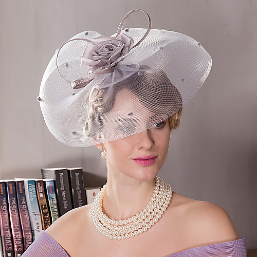 

Silk Kentucky Derby Hat / Headbands with 1 Wedding / Special Occasion / Outdoor Headpiece