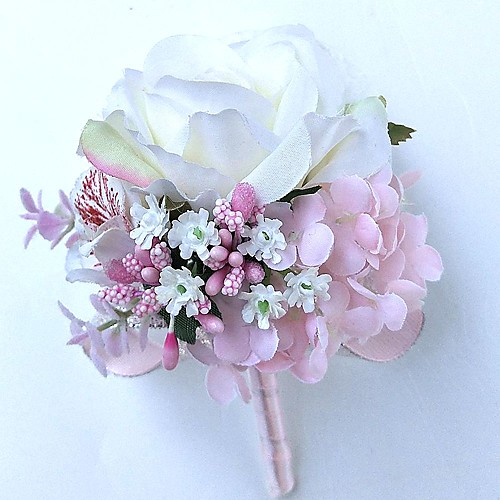 

Wedding Flowers Boutonnieres Wedding / Party / Evening Satin 9.84(Approx.25cm)