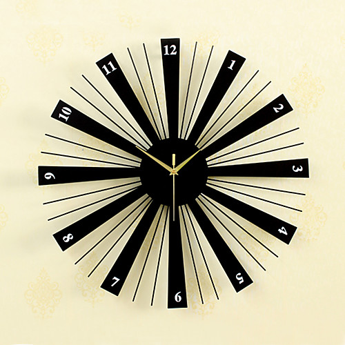 

Casual / Modern Contemporary / Retro Wood / Glass / Metal Round Novelty / Characters / Holiday Indoor / Outdoor AA Decoration Wall Clock Analog No