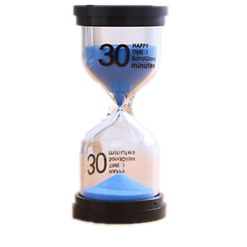 

30 minutes Hourglass Sand Glass Timer Hourglass Timer Art Deco / Retro Office Desk Toys Desk Decoration Desk Toy Glass Plastic Kid's Unisex Toy Gift