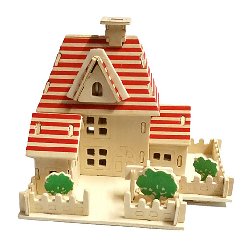 

3D Puzzle Famous buildings Chinese Architecture Fun Wood Classic Kid's Unisex Toy Gift