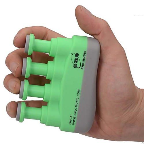 

1PCS ENO EHF-01 Portable Guitar Bass Piano Hand and Finger Exerciser Extend-O-Grip Trainer Color Have Green Black Orang