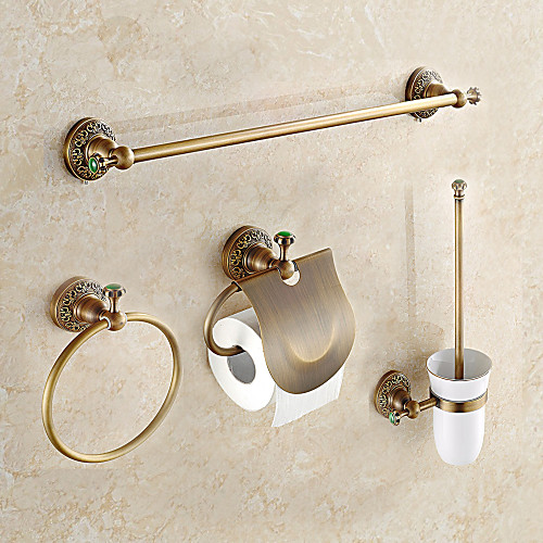 

Bathroom Accessory Set Antique Brass 1 set - Bathroom