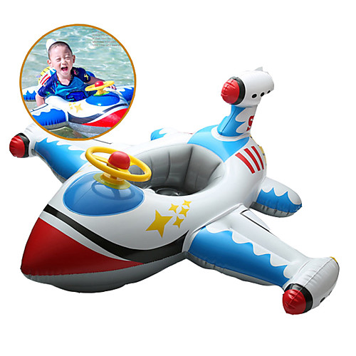 

Inflatable Pool Float Inflatable Ride-on Inflatable Pool Ride On Pool Float PVC Summer Plane / Aircraft Pool Kid's Adults'