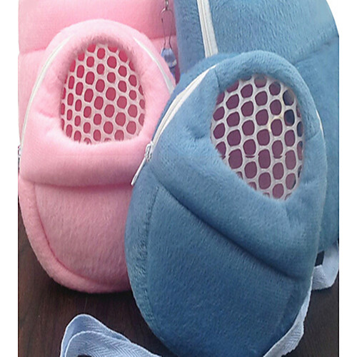 

Dog Rabbits Cat Carrier & Travel Backpack Beds Fastness Relaxed Fit Odor Free Cotton Blue Pink