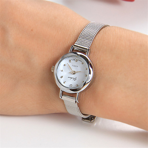 

Women's Fashion Watch Quartz Alloy Band Casual Silver Gold