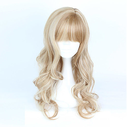 

Cosplay Wigs Women's Girls' 28-32 inch Heat Resistant Fiber Brown Anime