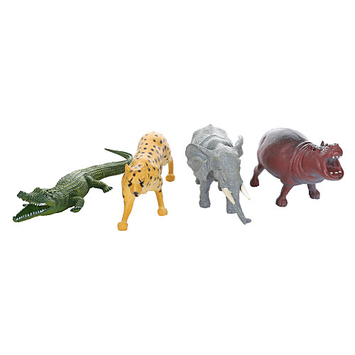 

Educational Toy Model Building Kit Elephant Dinosaur Horse Crocodile Hippo Plastic 4 pcs Party Favors, Science Gift Education Toys for Kids and Adults / 14 Years & Up