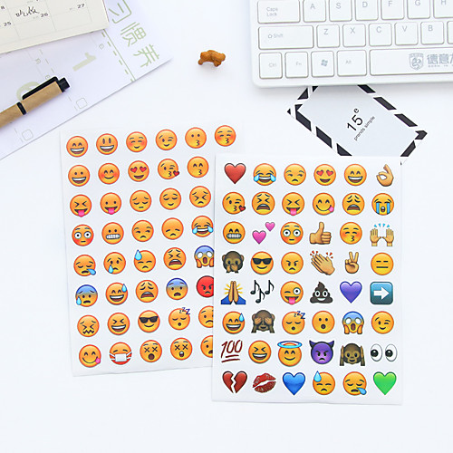 

Expression Cellphone Stickers 1 Set