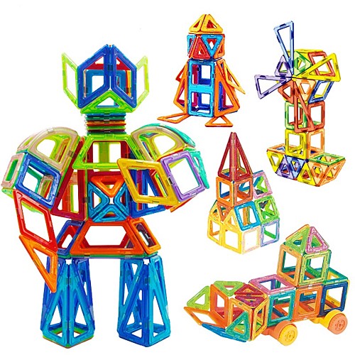 

Magnetic Blocks Magnetic Tiles Building Blocks Educational Toy 31-109 pcs Car Robot Ferris Wheel compatible Polycarbonate Legoing Magnetic Novelty Toy Gift / Kid's / 14 years