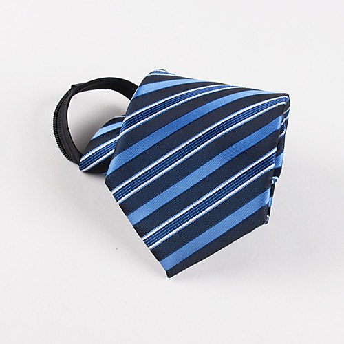 

Men's Polyester Necktie,Party/Evening Formal Style Grid Office/Business