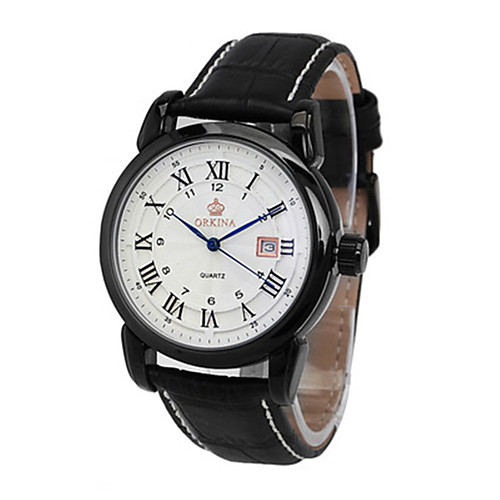 

Men's Fashion Watch Mechanical Watch Analog Quartz Automatic self-winding / Leather