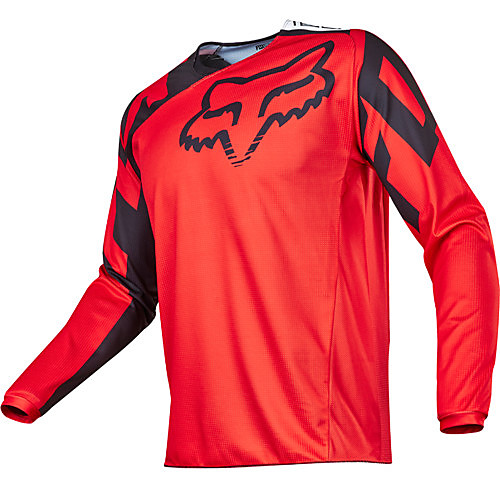 

FOX Motorcycle Off-Road T-shirt Long-Sleeved Riding Suit Speed Off the Outdoor Sports Casual Wear Black Orange Yellow Red Green Blue Gray and Various Sizes