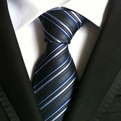 

Men's Party / Work / Stripes Necktie - Striped