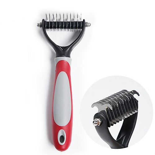 

Cat Dog Grooming Health Care Stainless Steel Rubber Clipper & Trimmer Waterproof Portable Pet Grooming Supplies Red 1