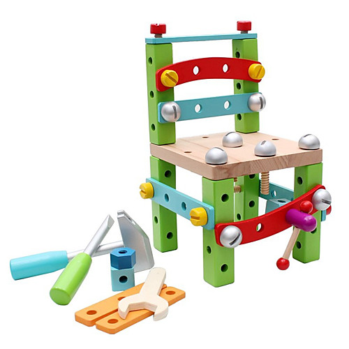 

Building Blocks Educational Toy Construction Set Toys 1 pcs compatible Wood Legoing DIY Classic Boys' Girls' Toy Gift / Kid's