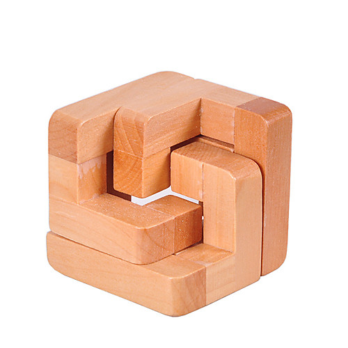 

Wooden Puzzle IQ Brain Teaser Luban Lock IQ Test Wooden Adults' Toy Gift