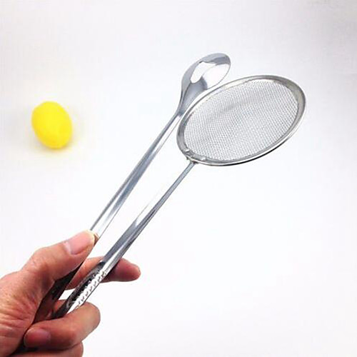 

1pc Kitchen Tools Stainless Steel Novelty Skimmer
