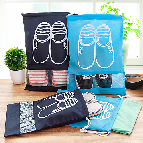 

1pc Travel Organizer Shoes Bag Travel Shoe Bag Large Capacity Quick Dry Ultra Light (UL) Dust Proof Travel Fabric Gift For / / Durable