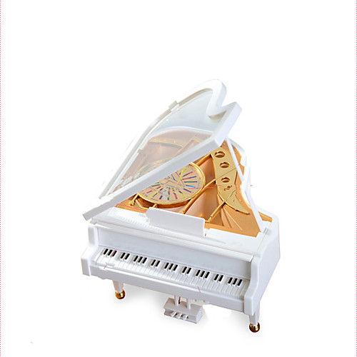 

Music Box Music Jewelry box Piano Unique Plastic Women's Girls' Kid's Adults Graduation Gifts Toy Gift