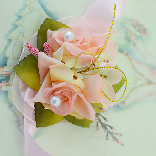 

Wedding Flowers Wrist Corsages Wedding / Party / Evening / Engagement Party Tulle / Satin 1.18(Approx.3cm)