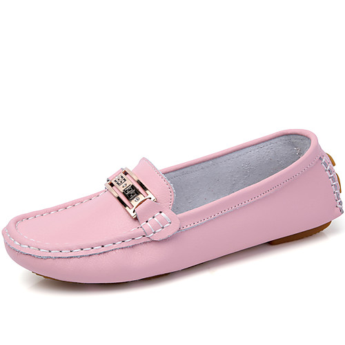 

Women's Loafers & Slip-Ons Moccasin Comfort Loafers Comfort Outdoor Office & Career PU Summer White Black Yellow