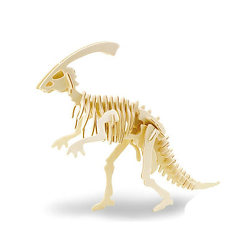 

3D Puzzle Dinosaur Fun Wood Classic Kid's Unisex Toy Gift