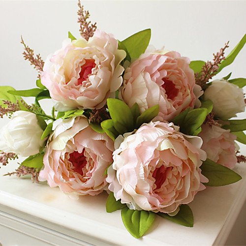

Plastic European Style Bouquet Tabletop Flower Bouquet 1