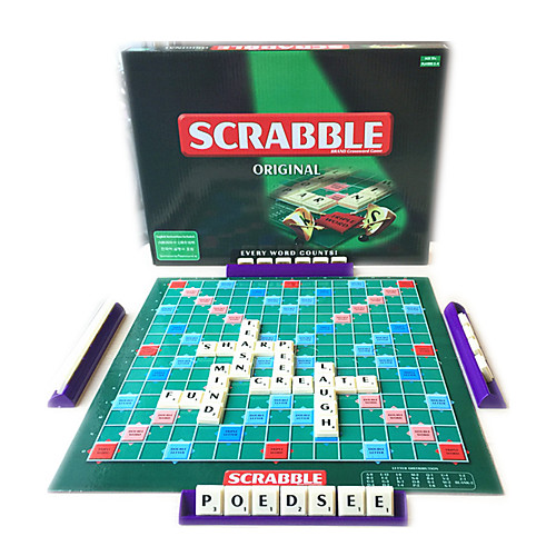 

Board Game Scrabble Plastic English Kid's Adults' Unisex Toys Gifts