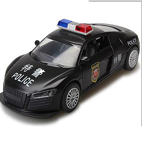 

CAIPO Toy Car Model Car Construction Truck Set Police car Ambulance Vehicle Music & Light Metal Alloy Plastic Mini Car Vehicles Toys for Party Favor or Kids Birthday Gift / Kid's