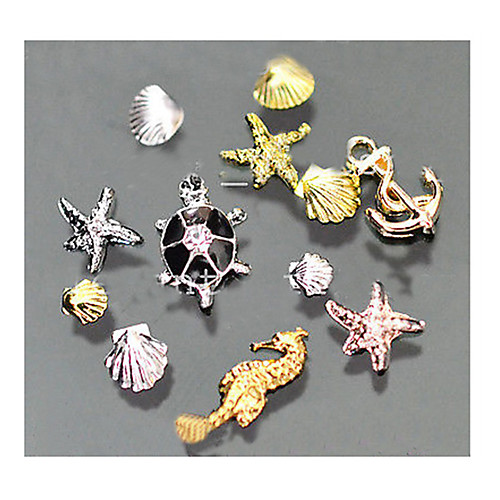 

shell starfish conch phototherapy a marine department nail alloy jewelry