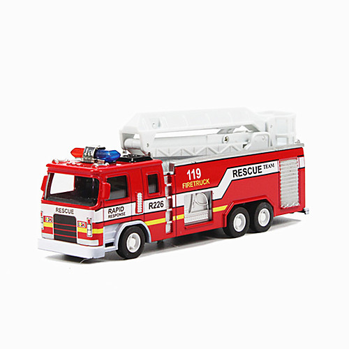 

1:32 Toy Car Train Fire Engine Train Fire Engine Vehicle Simulation Metal Alloy Mini Car Vehicles Toys for Party Favor or Kids Birthday Gift