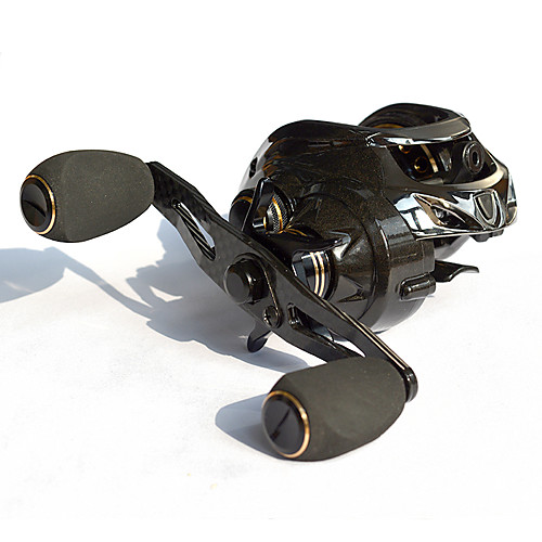 

Fishing Reel Baitcasting Reel 7:2:1 Gear Ratio18 Ball Bearings Right-handed Sea Fishing - CT