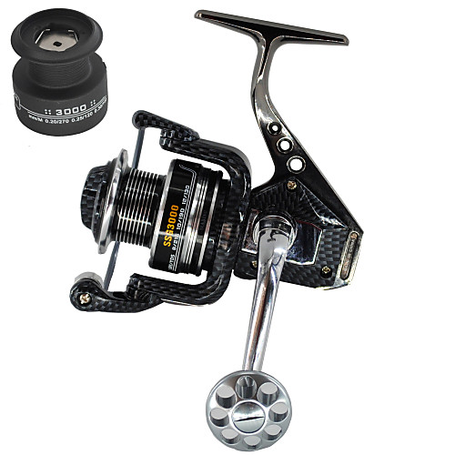 

Fishing Reel Spinning Reel 5.5:1 Gear Ratio13 Ball Bearings Sea Fishing / Bait Casting / Spinning - HY3000/5000/7000 / Jigging Fishing / Freshwater Fishing / Carp Fishing / Lure Fishing