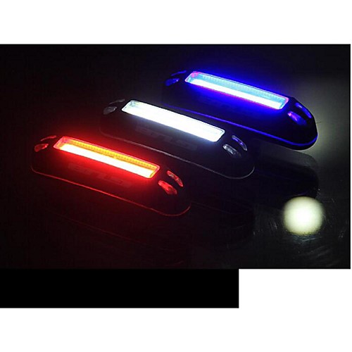 

LED Bike Light Rear Bike Tail Light Safety Light LED Mountain Bike MTB Bicycle Cycling Waterproof Multiple Modes Portable Color-Changing USB Lithium Battery 100 lm USB Natural White Red Blue Cycling